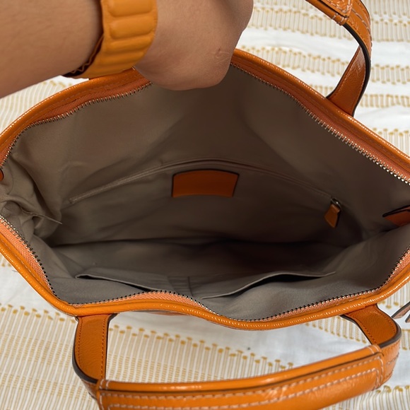 Coach Foldover Crossbody Tote Shoulder Bag - Picture 4 of 6